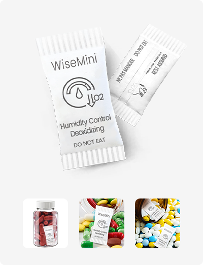 WiseMini Humidity Control Deoxidizing Sachet