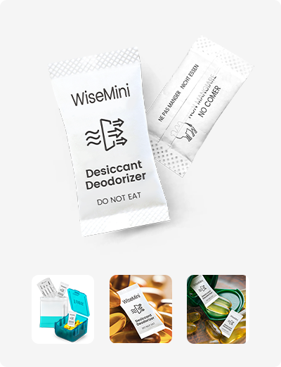 WiseMini Desiccant Deodorizer Sachet