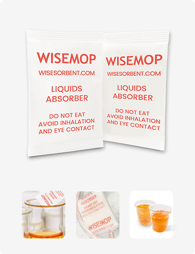 WiseMop liquid absorber