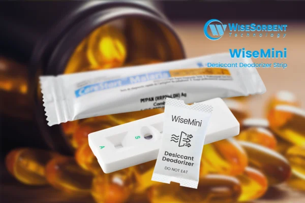 Ink-Free Desiccant Deodorizer Strip - For Test Kits