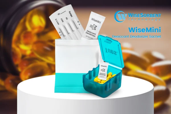 WiseMini Ink-Free Desiccant Deodorizer - Pharma Pills