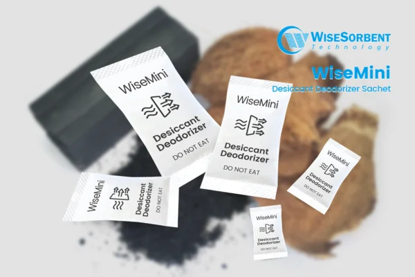 WiseMini Ink-Free Desiccant Deodorizer Sachet