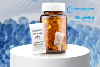 WiseMini Ink-Free Humidity Control Sachet for Vitamin Bottles