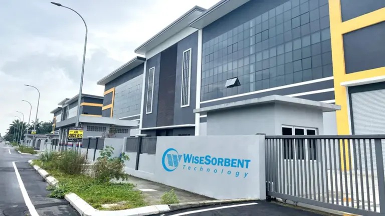 WiseSorbent Malaysia Factory Soon to be Operational！