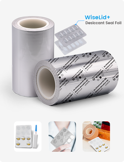 WiseLid+ Desiccant Seal Foil