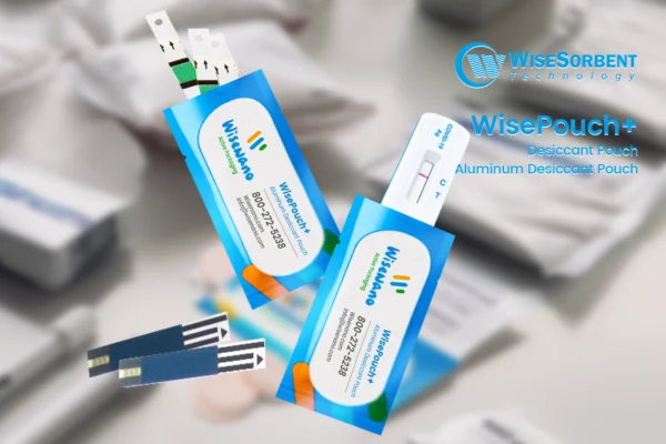 WisePouch+ Aluminum Desiccant Pouch - For Test Kit Packaging