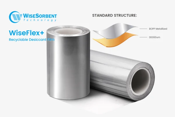 WiseFlex+ Recyclable Desiccant Film structure