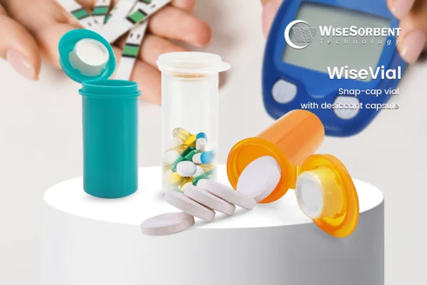 WiseVial Snap-cap vial with capsule