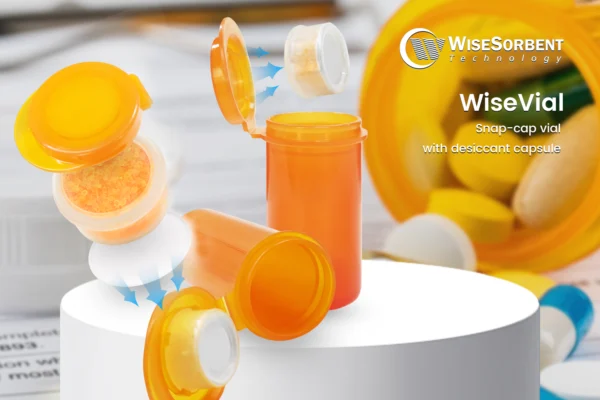 WiseVial Snap-cap vial with capsule